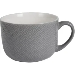 Bol jumbo motifs gris blanc^Gifi New