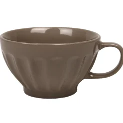 Bol jumbo taupe cotelé^Gifi Outlet