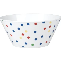 Bol mélaminé décor pois multicolore^Gifi Outlet