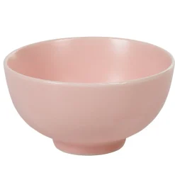 Bol petit déjeuner rose clair en porcelaine petit format^Gifi Clearance