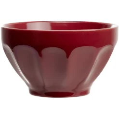 Bol rouge en faïence^Gifi Outlet