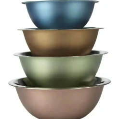 Bols à mixer en inox x4^Gifi Discount