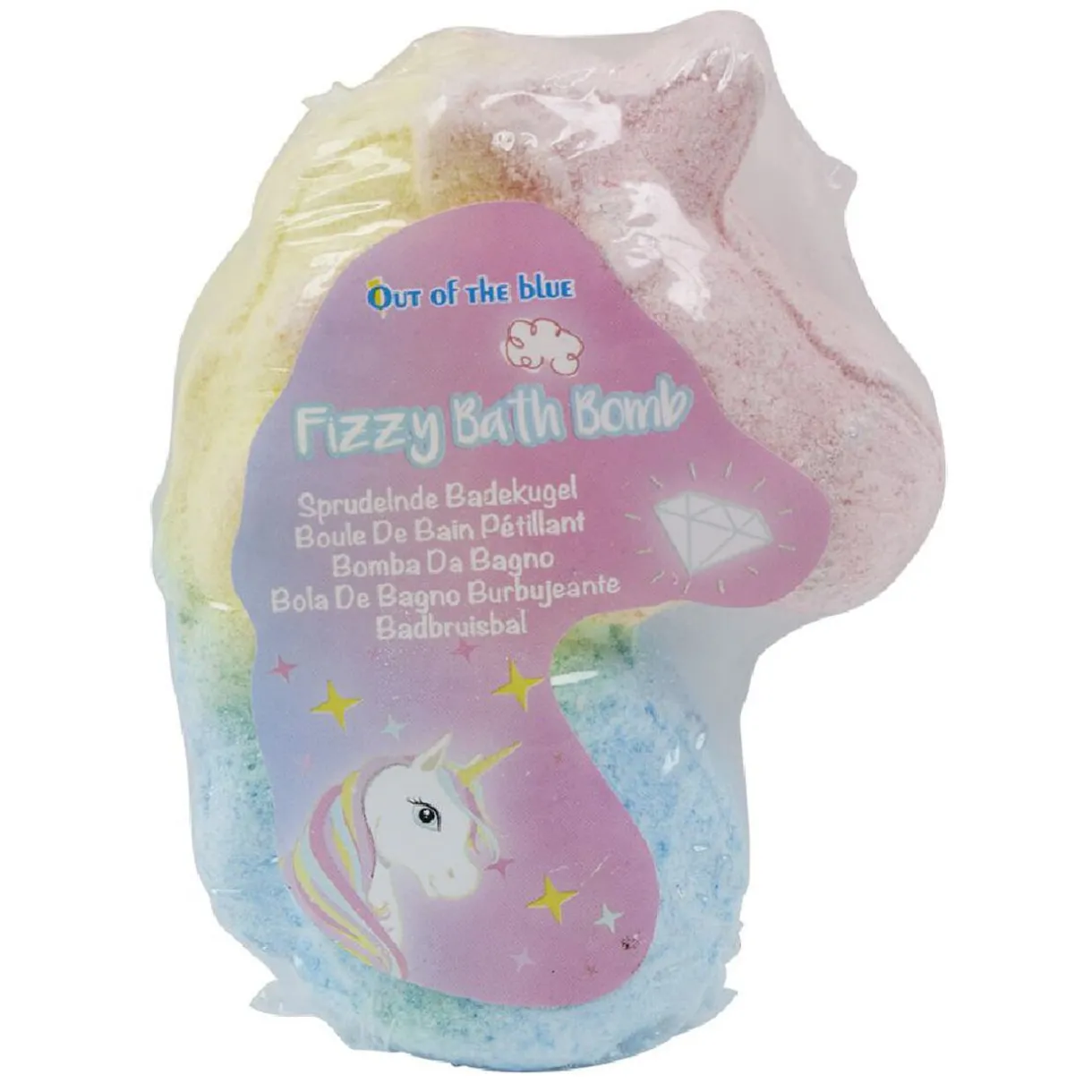 New Gifi Bombe de bain tête de Licorne