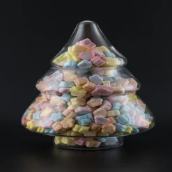 Bonbonnière en verre forme sapin Ø19,5xH28cm^Gifi Best