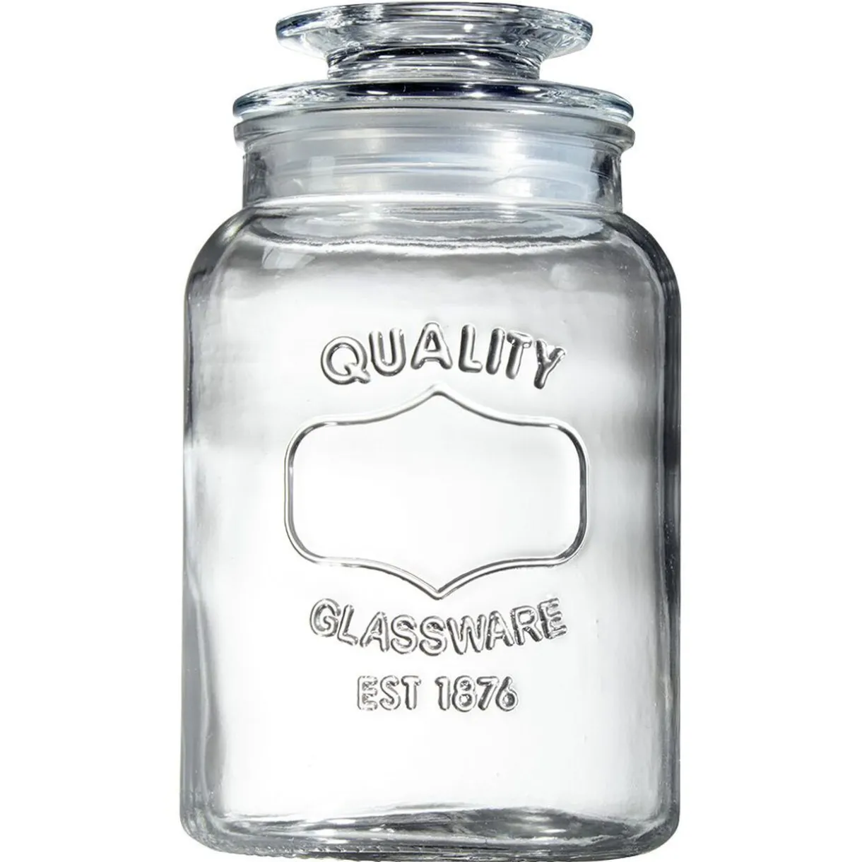 Bonbonnière en verre 1,5L^Gifi New