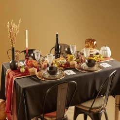 Bonbonnière Halloween forme citrouille porcelaine blanc Ø18 cm^Gifi Hot