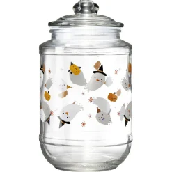 Bonbonnière 2L en verre motifs Halloween Ø13,5xH24,5cm^Gifi Hot