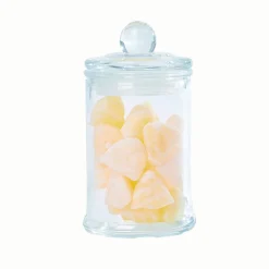 Bonbonnière transparente avec couvercle verre 15 cl x5^Gifi Online