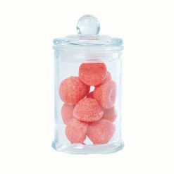 Bonbonnière transparente avec couvercle verre 15 cl x5^Gifi Online