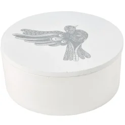 Rangement|Gifi Boîte à bijoux avec miroir rond intégré Ø13,5 cm