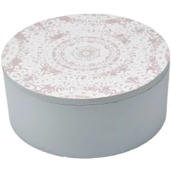 Rangement|Gifi Boîte à bijoux avec miroir rond intégré Ø13,5 cm