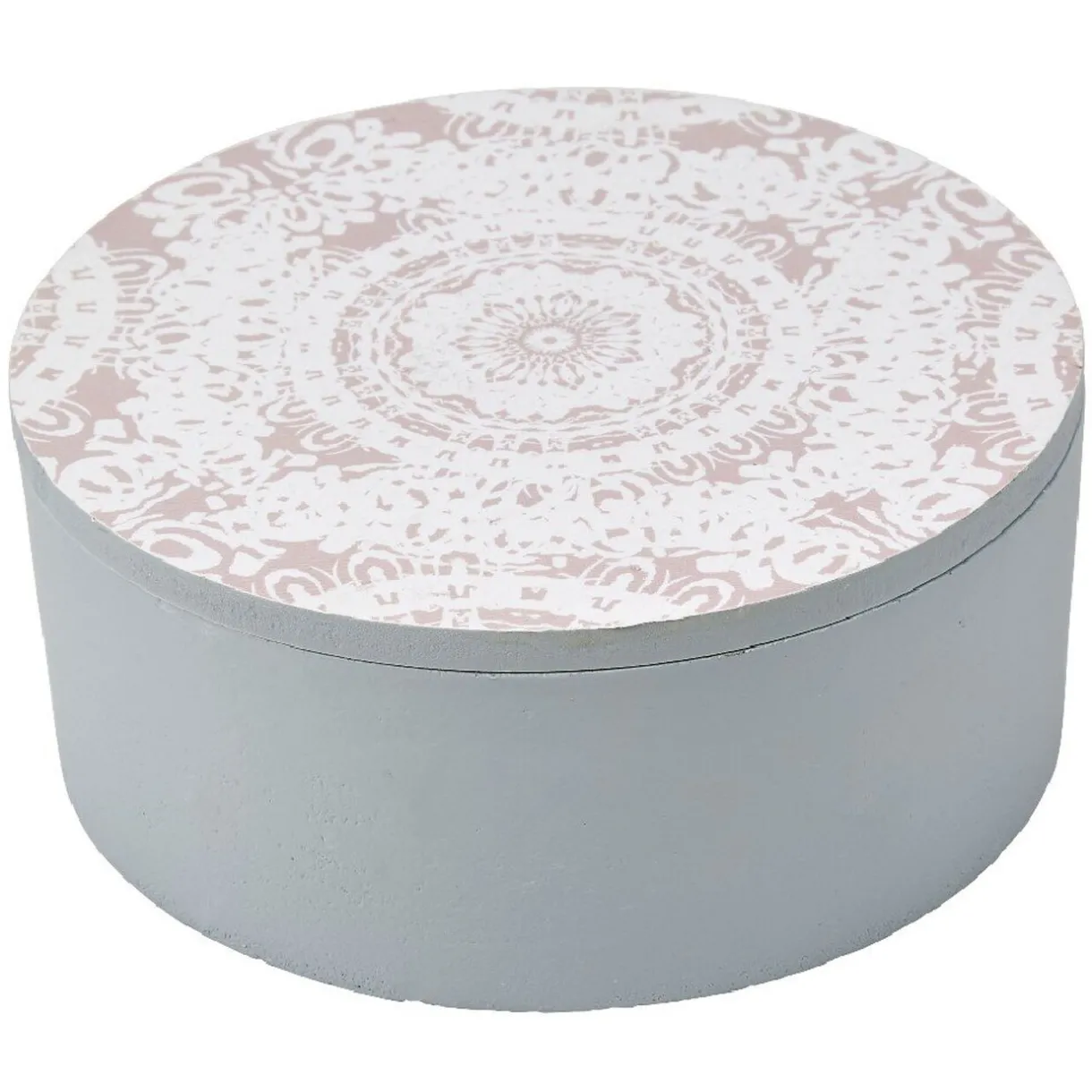 Rangement|Gifi Boîte à bijoux avec miroir rond intégré Ø13,5 cm