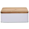 Boîte à biscuit rectangulaire blanc naturel^Gifi Sale