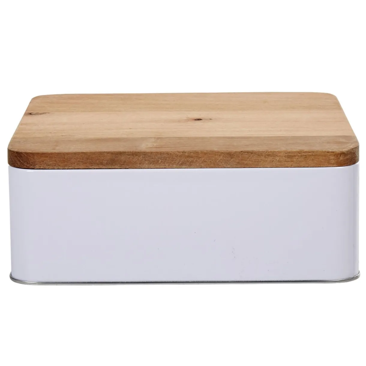 Boîte à biscuit rectangulaire blanc naturel^Gifi Sale