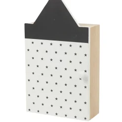 Rangement|Gifi Boîte à clé maison blanc et noir
