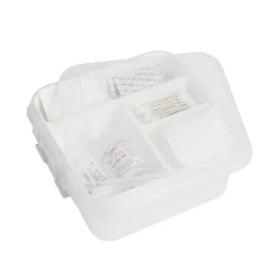 Rangement|Gifi Boîte à compartiments 2 niveaux de rangement 26x25xH11cm