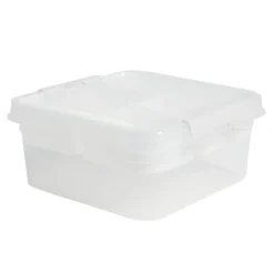 Rangement|Gifi Boîte à compartiments 2 niveaux de rangement 26x25xH11cm