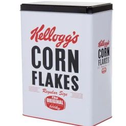 Boîte à céréales en métal Kellogg's Corn flakes^Gifi Clearance