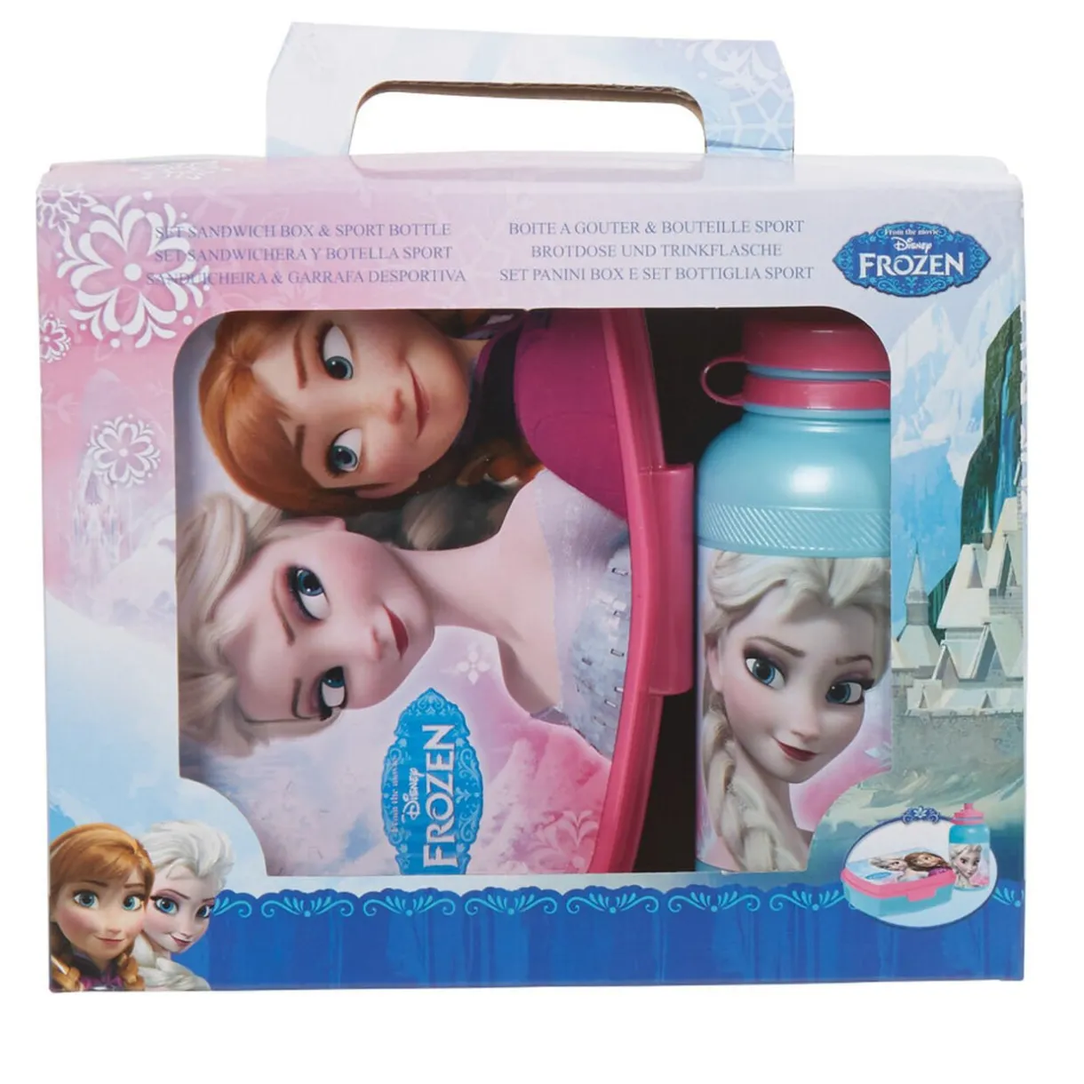 Boîte à goûter et gourde La Reine des Neiges^Gifi Clearance