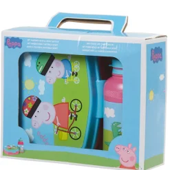 Boîte à goûter et gourde Peppa Pig^Gifi Clearance