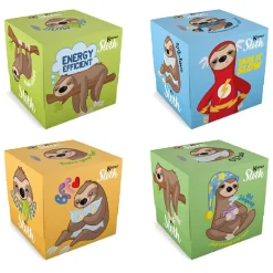 Sale Gifi Boîte à mouchoirs motif paresseux 56 feuilles à 3 plis