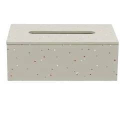 Rangement|Gifi Boîte à mouchoirs taupe à pois