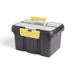 Best Gifi Boîte à outils avec compartiments 10L 35,5x20xH26cm