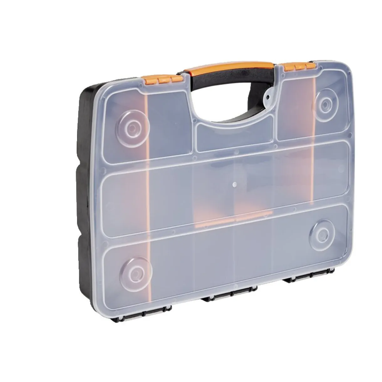 Outlet Gifi Boîte à outils multi compartiments 38,5x29,5xH6,5cm