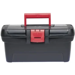 Clearance Gifi Boîte à outils plastique noir et rouge