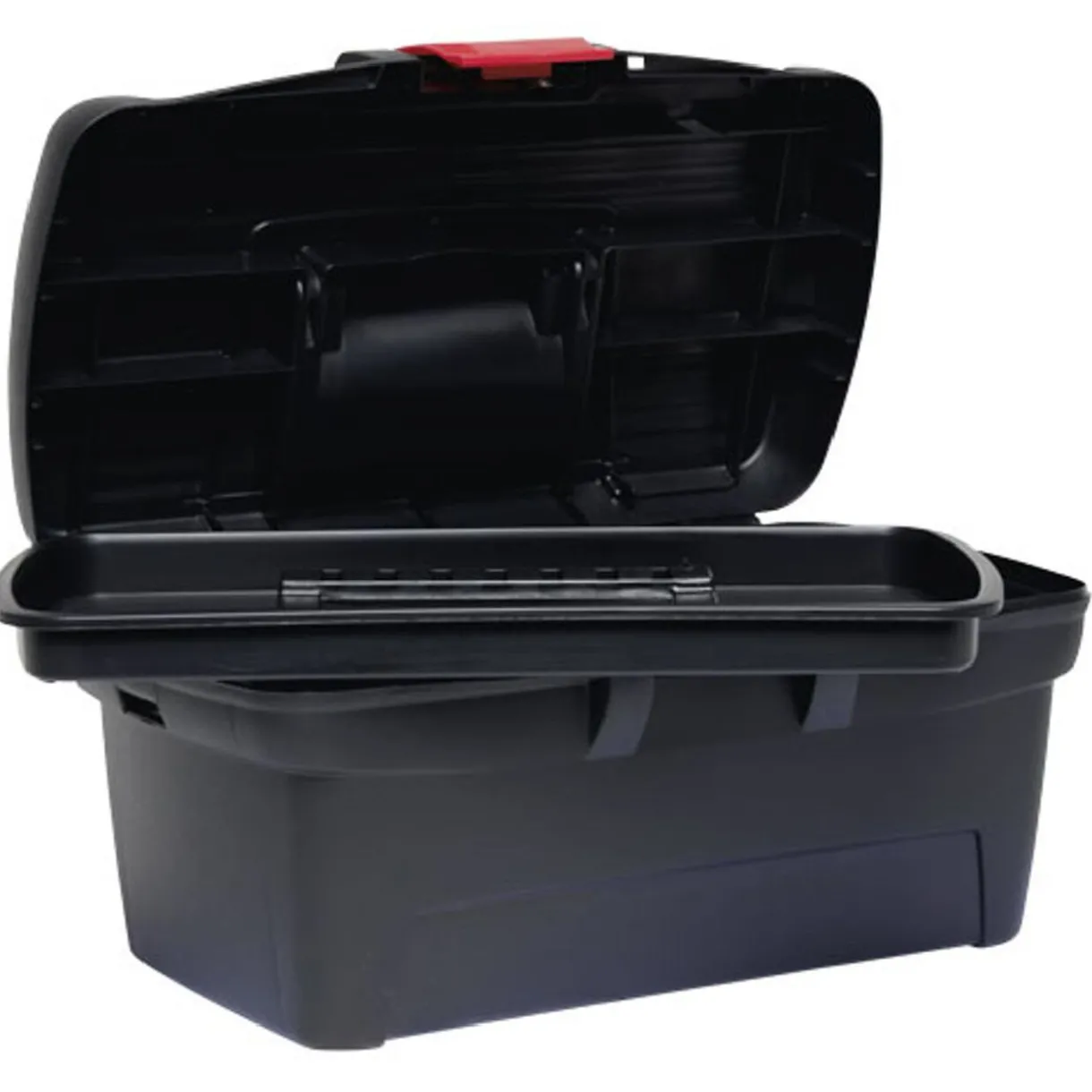 Clearance Gifi Boîte à outils plastique noir et rouge