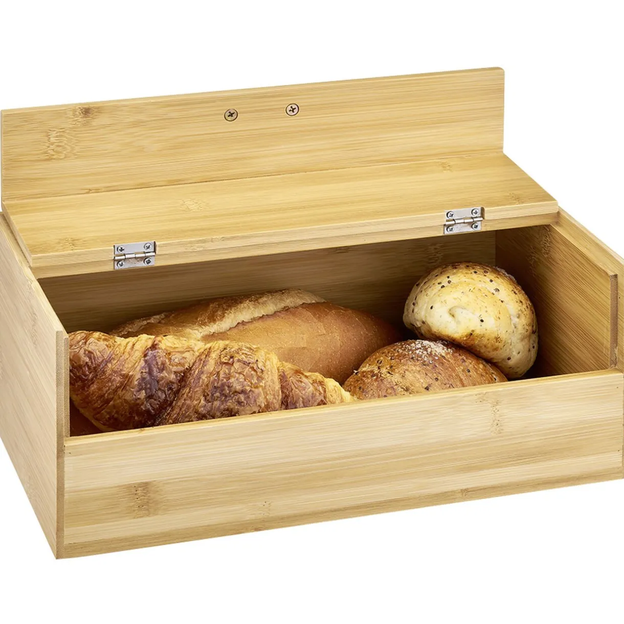 Boîte à pain en bambou naturel^Gifi Hot