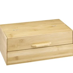 Boîte à pain en bambou naturel^Gifi Hot