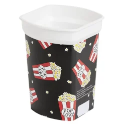 Boîte à pop corn 2L - 13,4x13,4xH18,4cm^Gifi Online