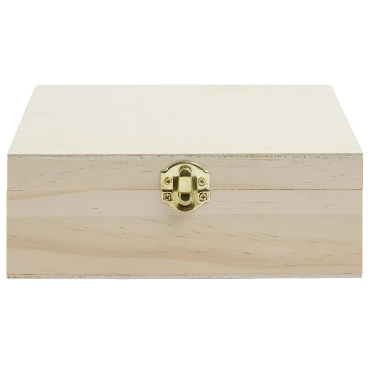 Boîte à thé en bois à personnaliser 20xH7x15cm^Gifi