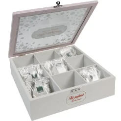 Boîte à thé motif fleur de cerisier^Gifi New