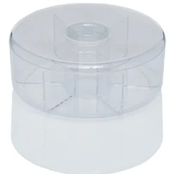 Boîte à thé ronde transparente^Gifi Hot