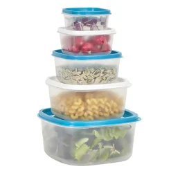 Boîte alimentaire carrée empilable x6^Gifi Clearance