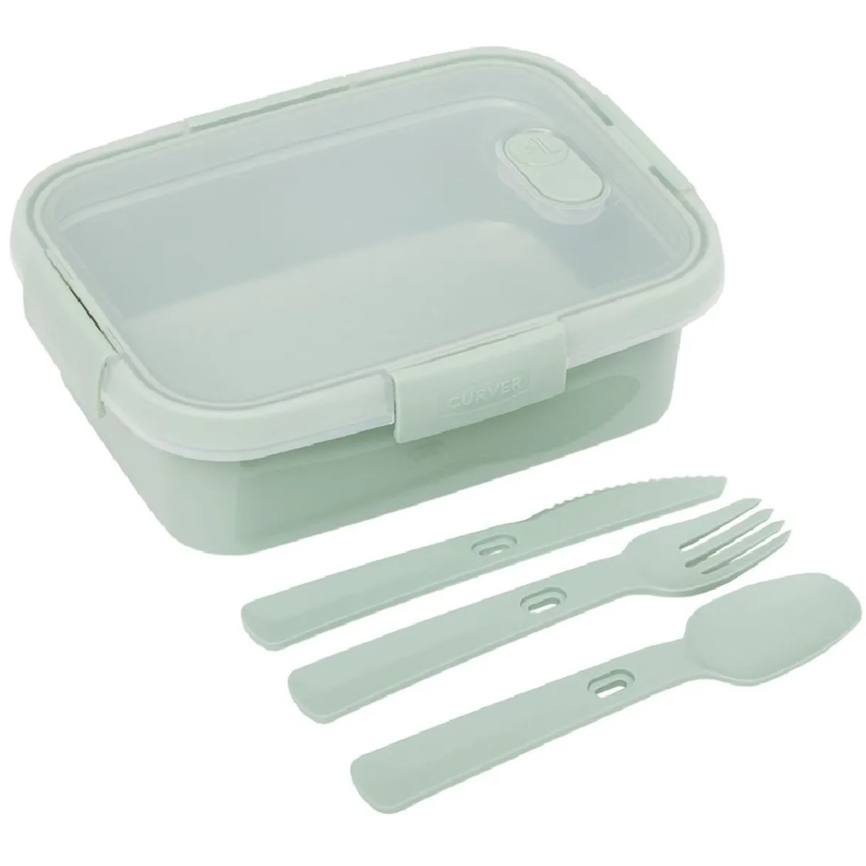 Boîte alimentaire curver rectangulaire verte 1 L^Gifi Hot