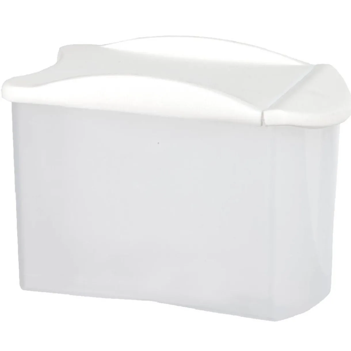 Boîte alimentaire empilable transparente et blanche 0,8 L^Gifi New