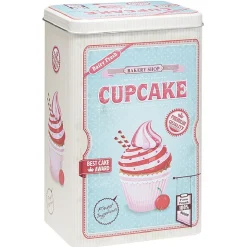 Boîte alimentaire en métal inscription thème cuisine^Gifi Clearance