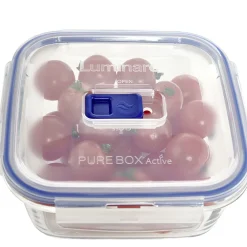 Boîte alimentaire en verre trempé transparent x3^Gifi Clearance