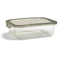 Boîte alimentaire en verre avec couvercle étanche à clips 1L^Gifi Best