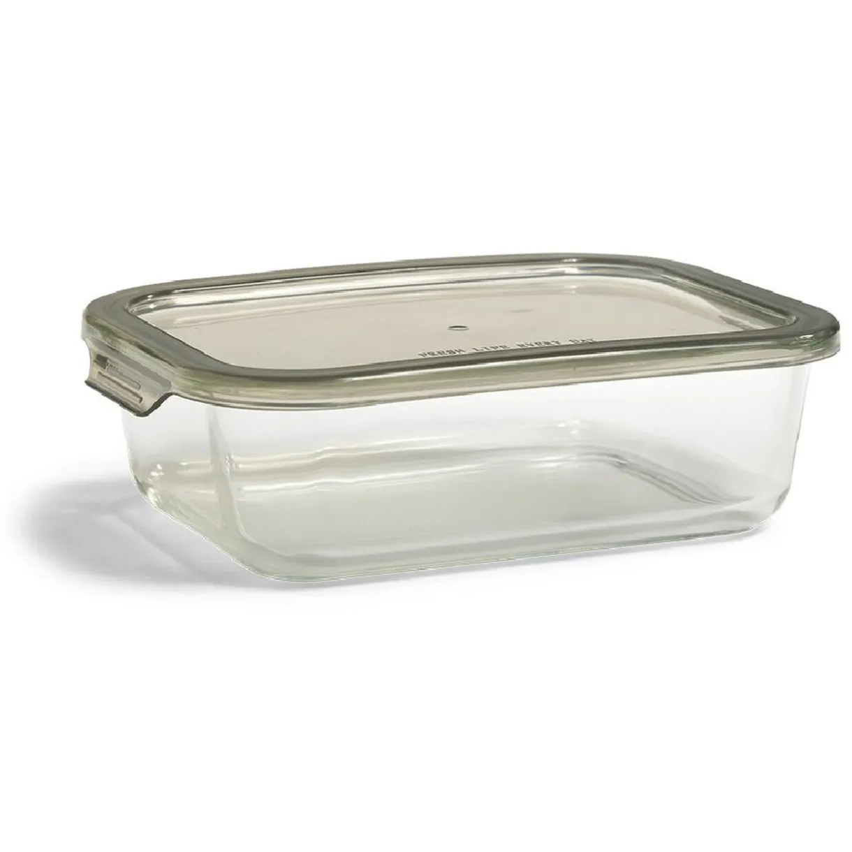 Boîte alimentaire en verre avec couvercle étanche à clips 1L^Gifi Best