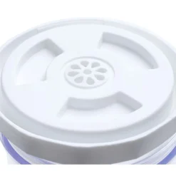 Boîte alimentaire extensible transparente couvercle blanc^Gifi