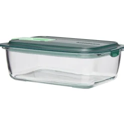 Boîte alimentaire Luminarc verre Esay Box transparent et vert 122 cl^Gifi Sale