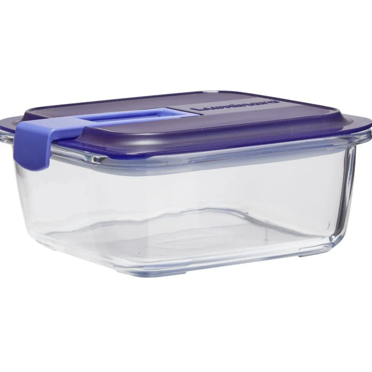 Boîte alimentaire Luminarc verre Easy Box transparent et vert 76 cl^Gifi Discount