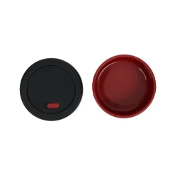 Boîte alimentaire ronde en silicone 300ml - Ø12xH.5,5cm^Gifi Hot