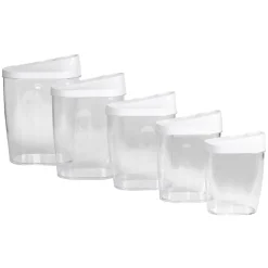 Boîte alimentaire transparente encastrable x5^Gifi Online