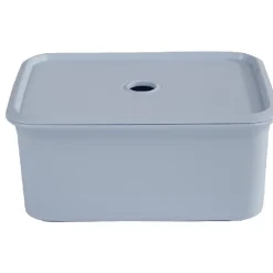 Entretien Du Linge|Gifi Boîte avec couvercle blueberry 3 L