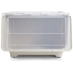 Rangement|Gifi Boîte avec couvercle 45L beige 43xH30,5x39cm